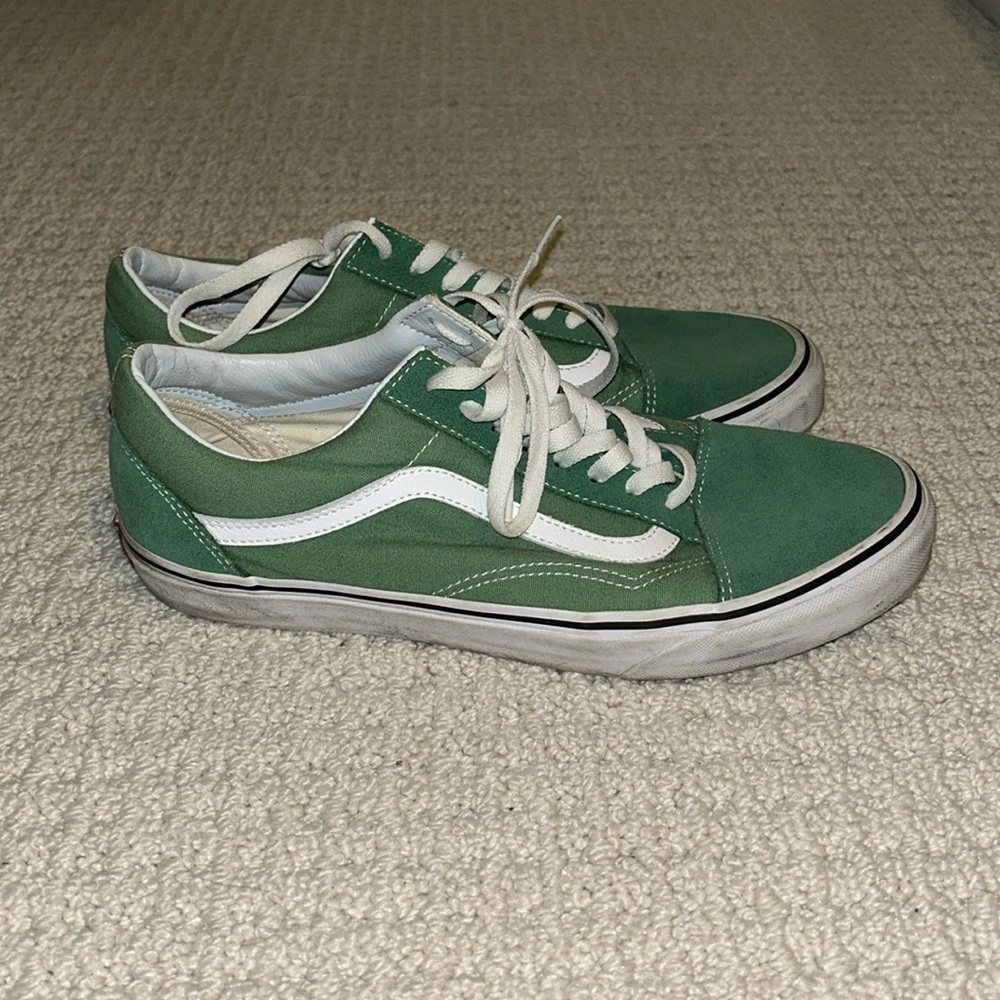 Green Vans Old Skool